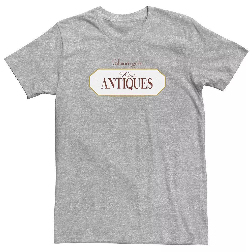 Big & Tall Gilmore Girls Kim's Antiques Logo Tee, Men's, Size: 4XLT, Athletic Grey Product Image