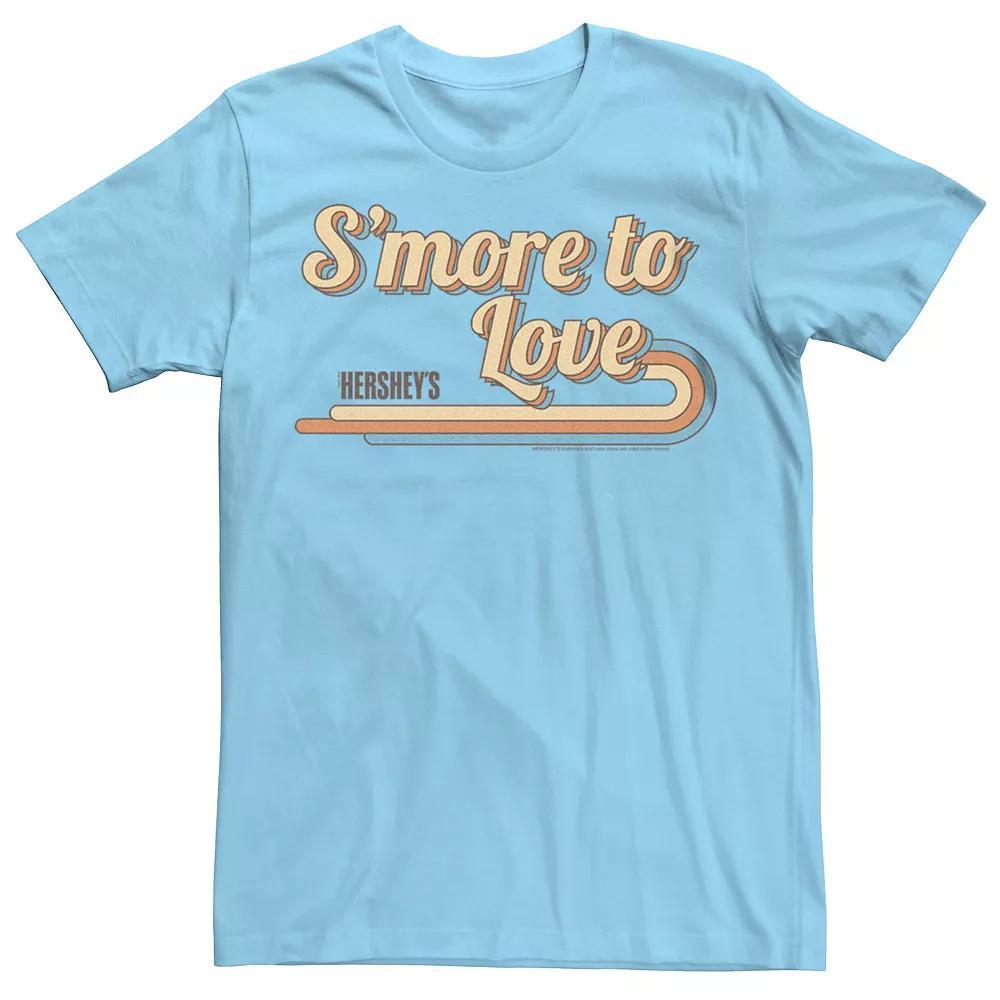 Men's Hershey's Chocolate Smore To Love Tee, Size: Small, Light Blue Product Image
