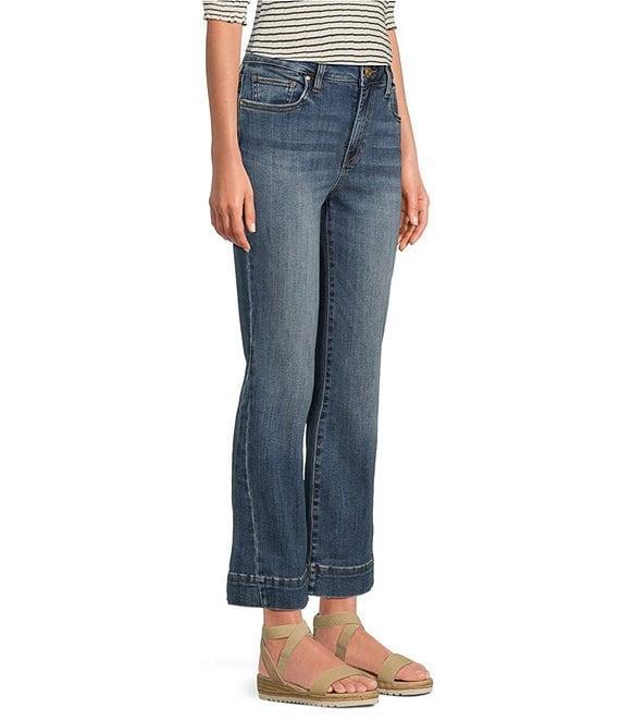 KUT from the Kloth Kelsey Stretch Denim High Rise Flare Leg Jeans Product Image