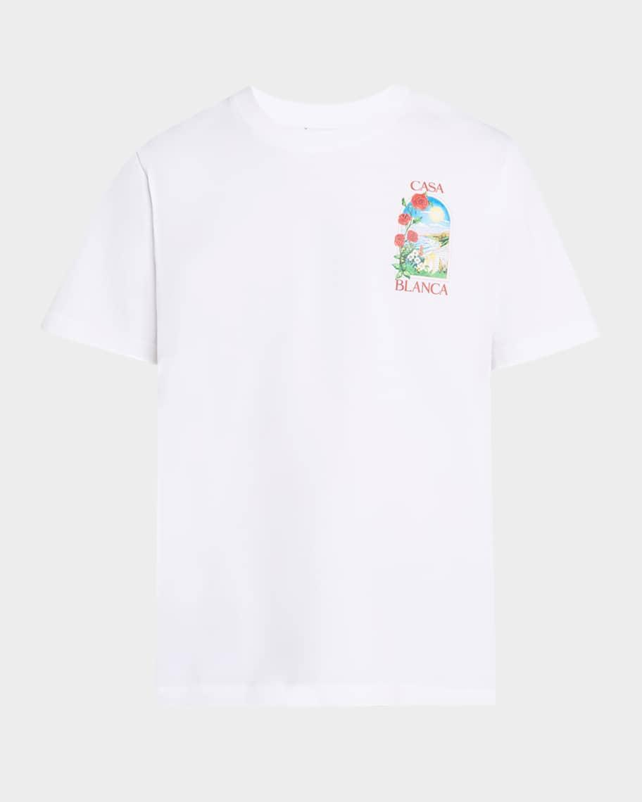 Mens LA Days Printed Crewneck T-Shirt Product Image