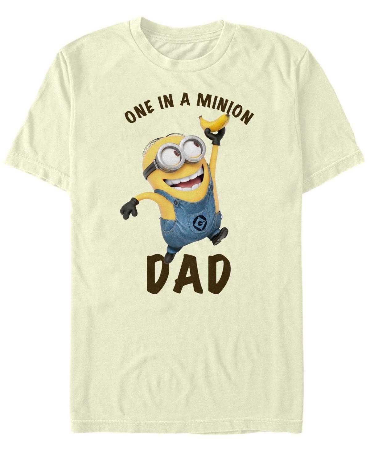 Men's Despicable Me Minions 'Tis The Season To Be Jolly Banana Tee, Size: Large, Athletic Grey Product Image