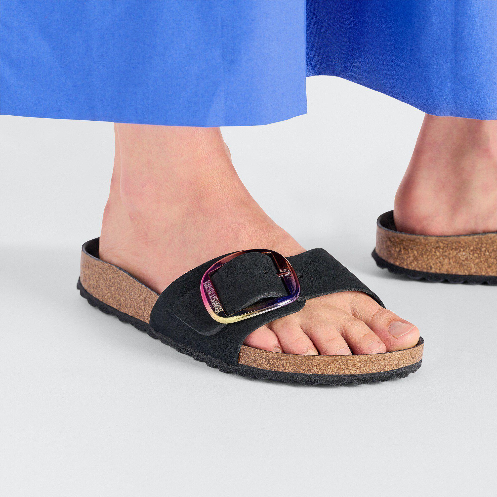 Madrid Big Buckle Natural Leather Nubuck Product Image