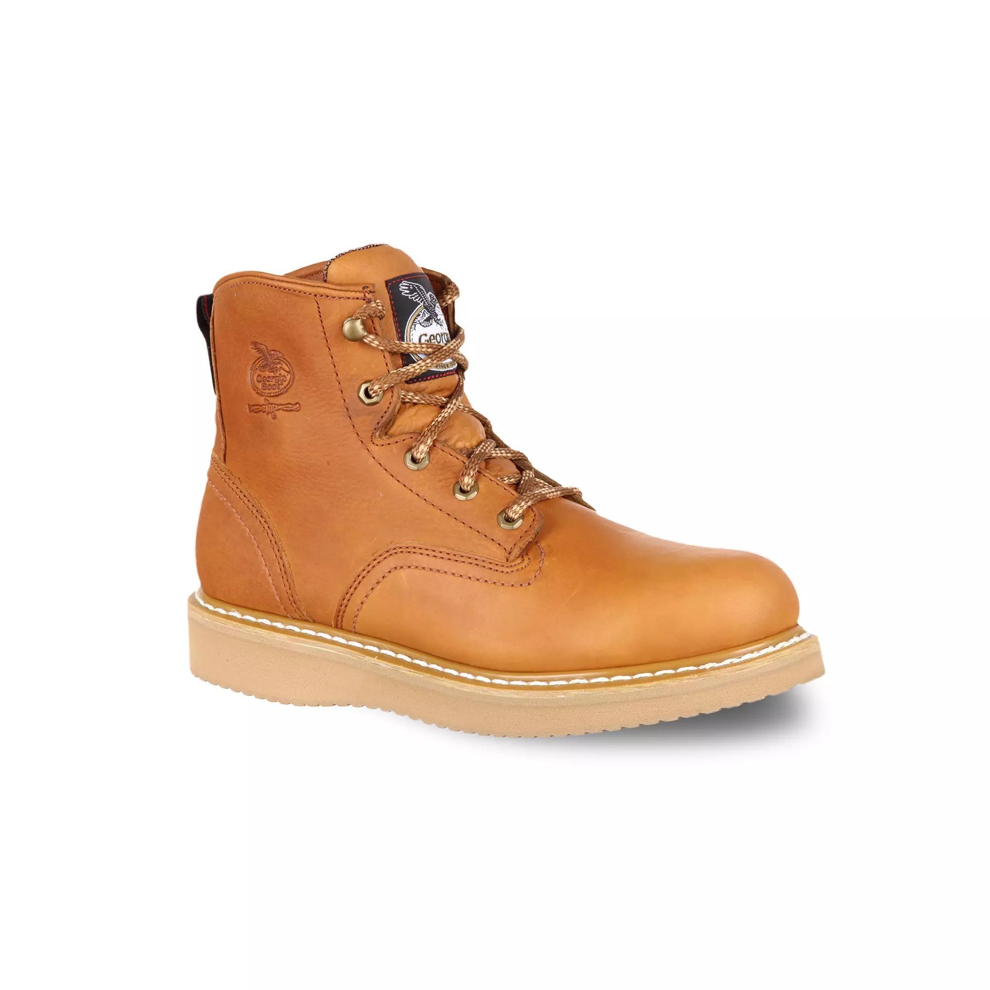 Georgia Boots Classic Mens 6-Inch Steel Toe Work Boots Product Image