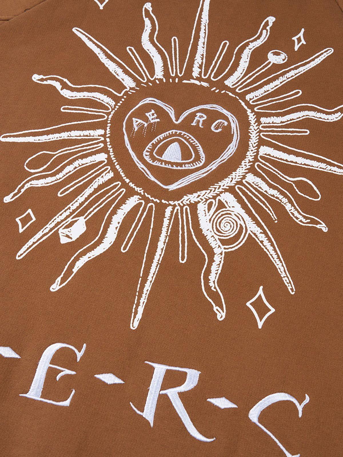 Aelfric Eden Sun Eye Print Sweatshirt Product Image