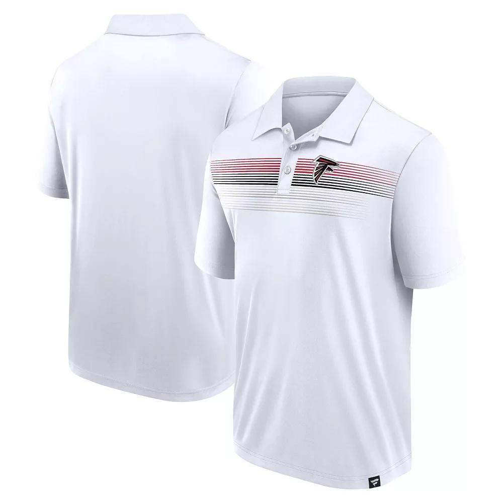 Men's Fanatics Branded White Atlanta Falcons Victory For Us Interlock Polo, Size: XXL Product Image