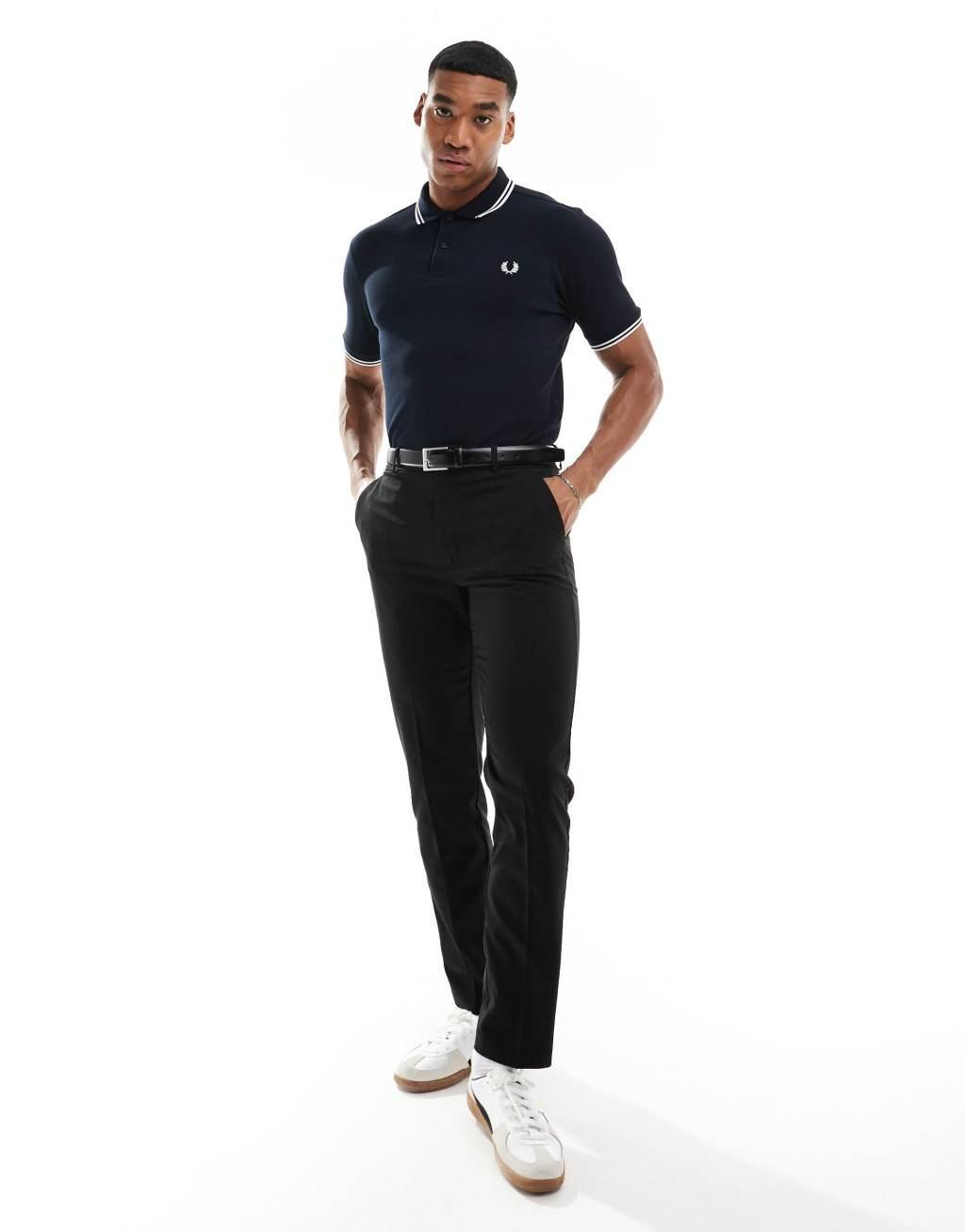 Fred Perry twin tipped logo polo Product Image