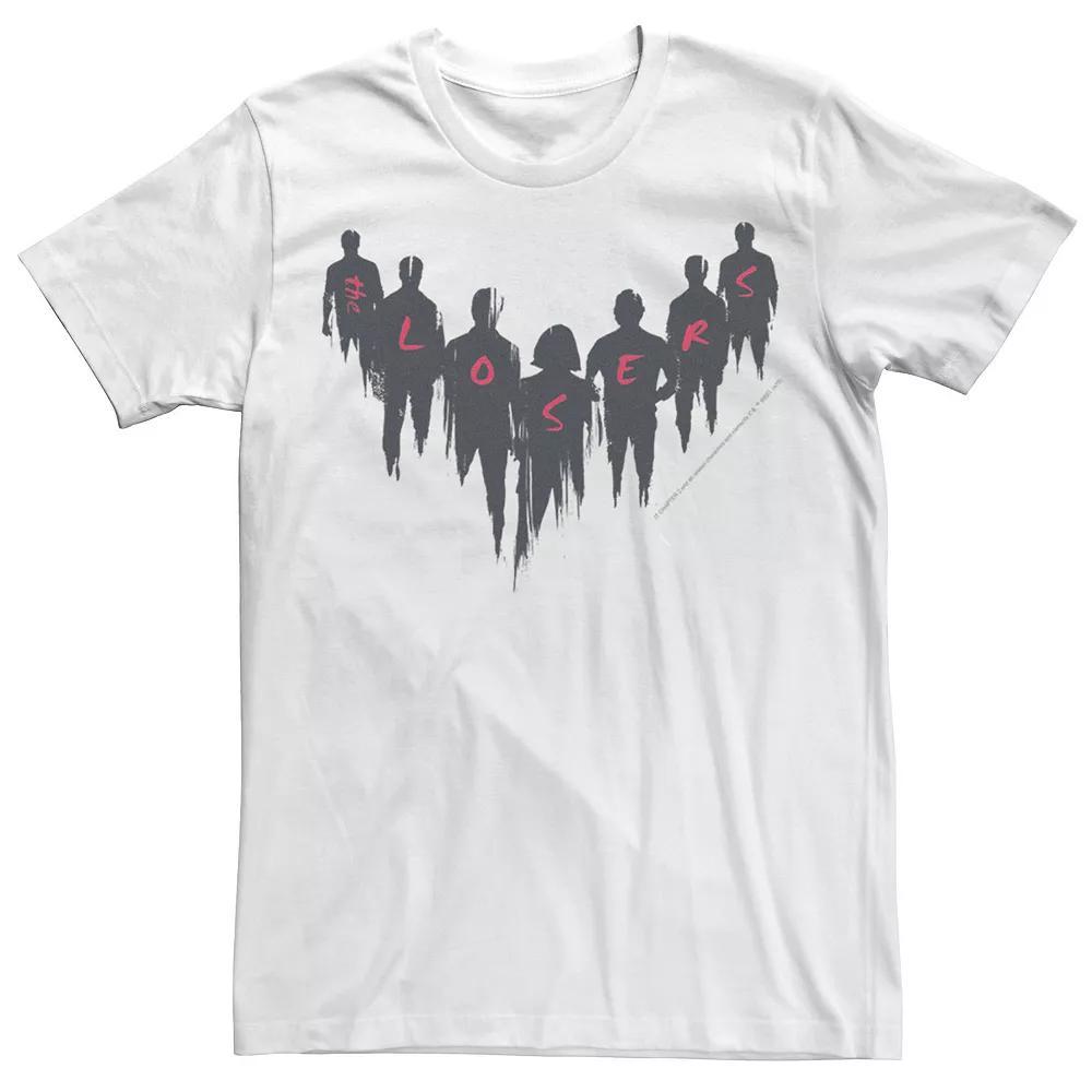 Men's IT Chapter 2 Losers Character Silhouette Tee, Size: 3XL, White Product Image