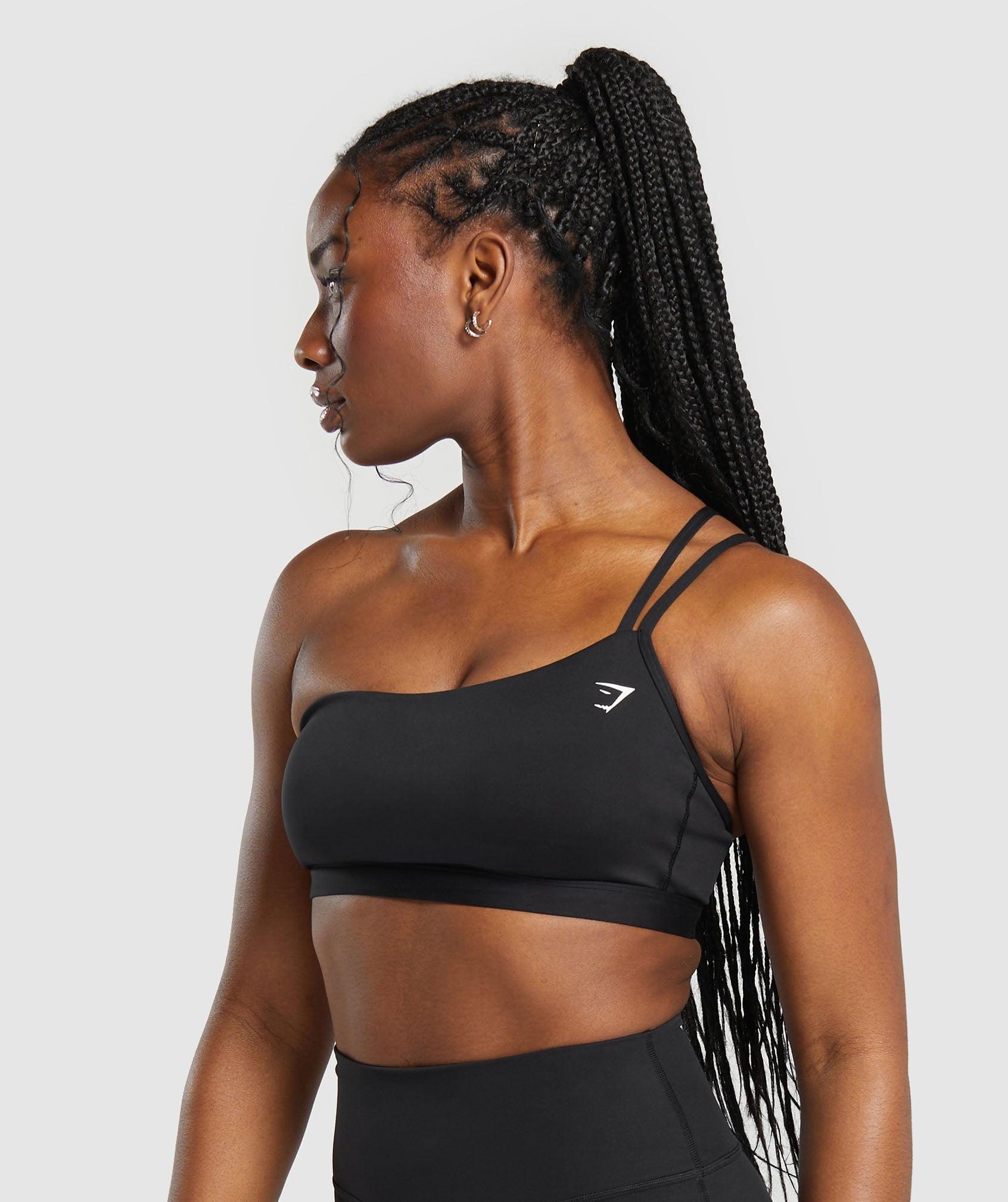 One Shoulder Sports Bra Product Image
