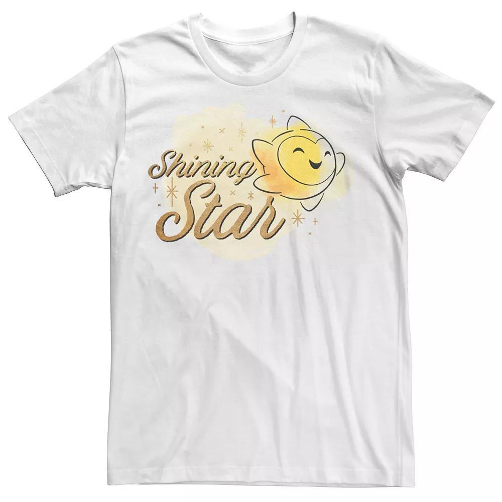 Men's Wish Shining Star Graphic Tee, Size: XXL, White Product Image