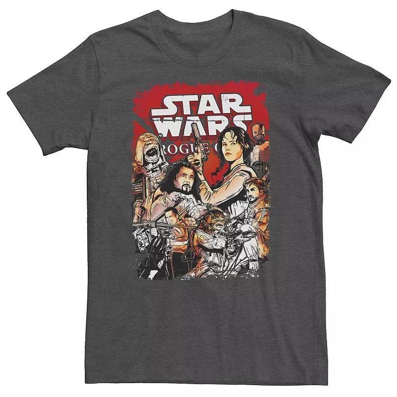 Men's Supernatural Group Shot Fiery Frame Tee, Size: 3XL, Black Product Image