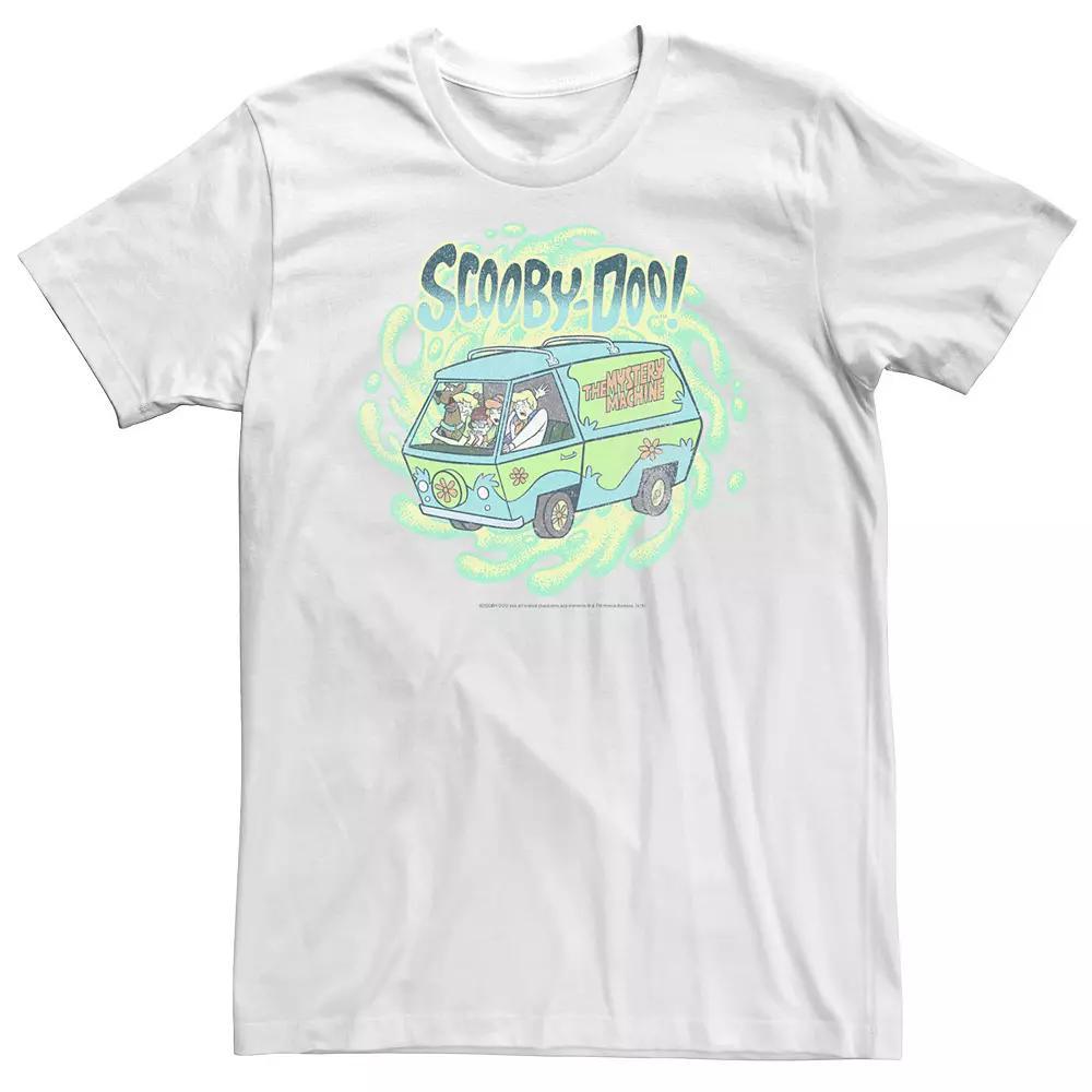 Big & Tall Scooby-Doo Mystery Machine Slime Portrait Tee, Men's, Size: XXL Tall, White Product Image