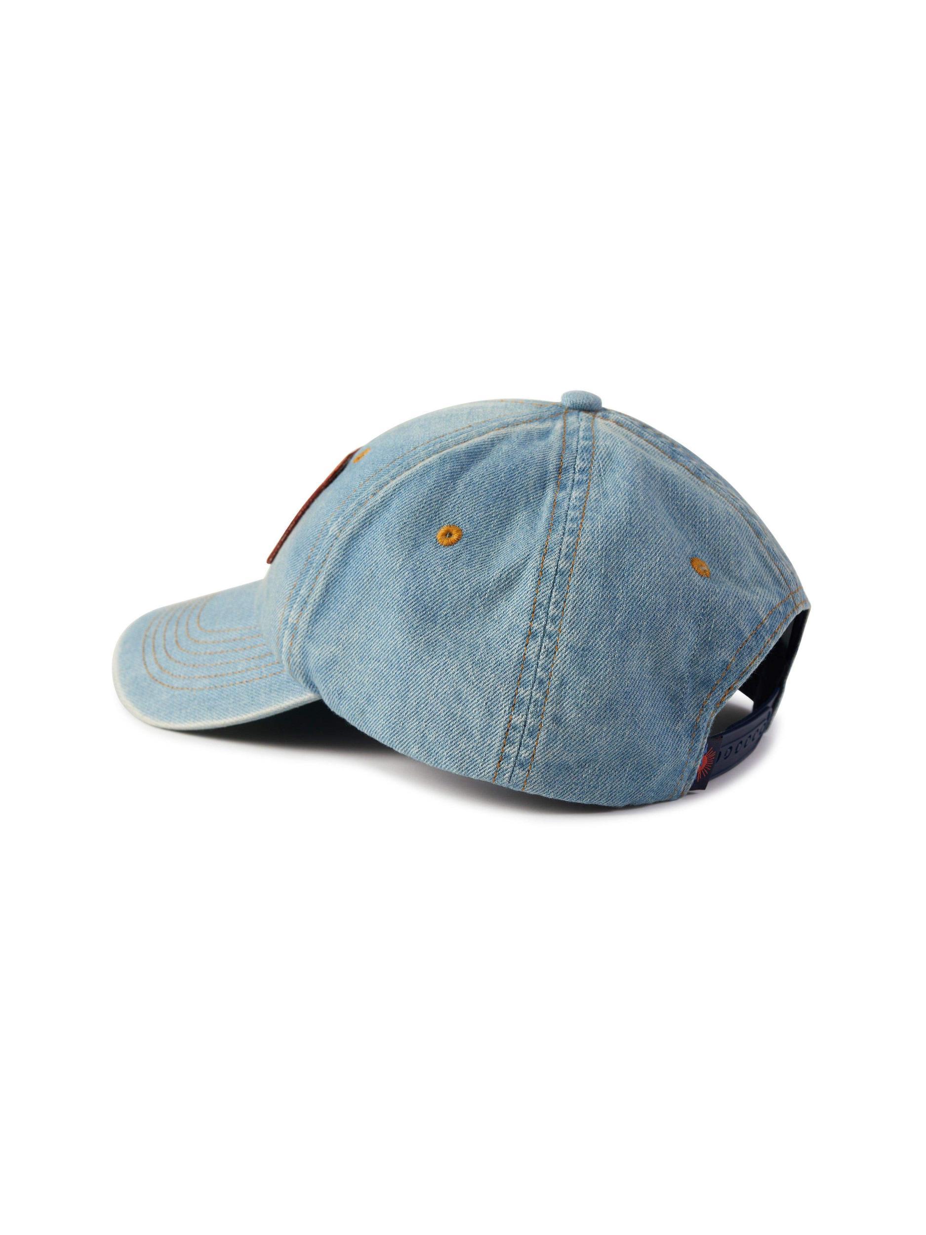 Denim Baseball Hat - Mountain Indigo Wash Product Image