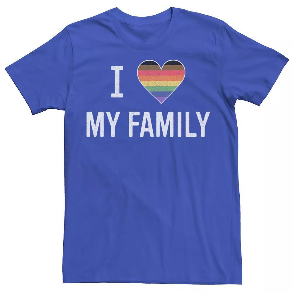 Men's "Ask Your Mom" Bold Text Father's Day Tee, Size: XL, Royal Product Image