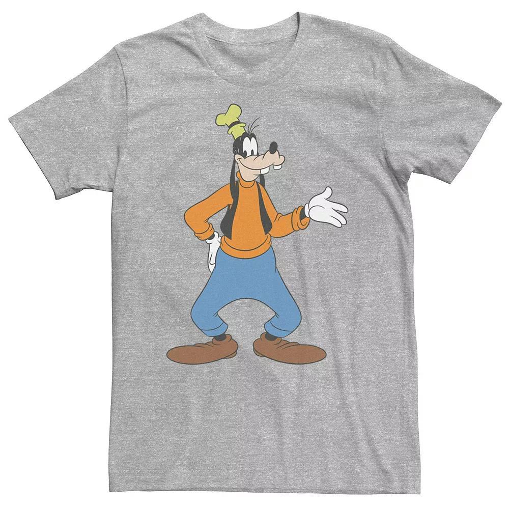 Disney's Goofy Big & Tall Traditional Pose Tee, Men's, Size: Large Tall, Athletic Grey Product Image