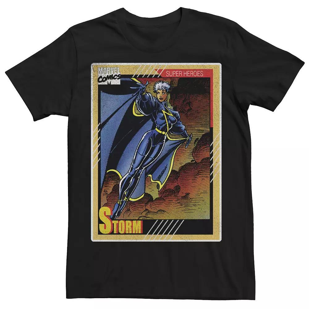 Men's Marvel X-Men Storm Vintage Playing Card Tee, Size: XL, Black Product Image