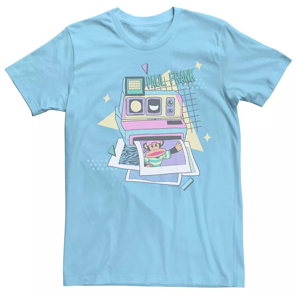 Men's Paul Frank Polaroid Tee, Size: Medium, Light Blue Product Image
