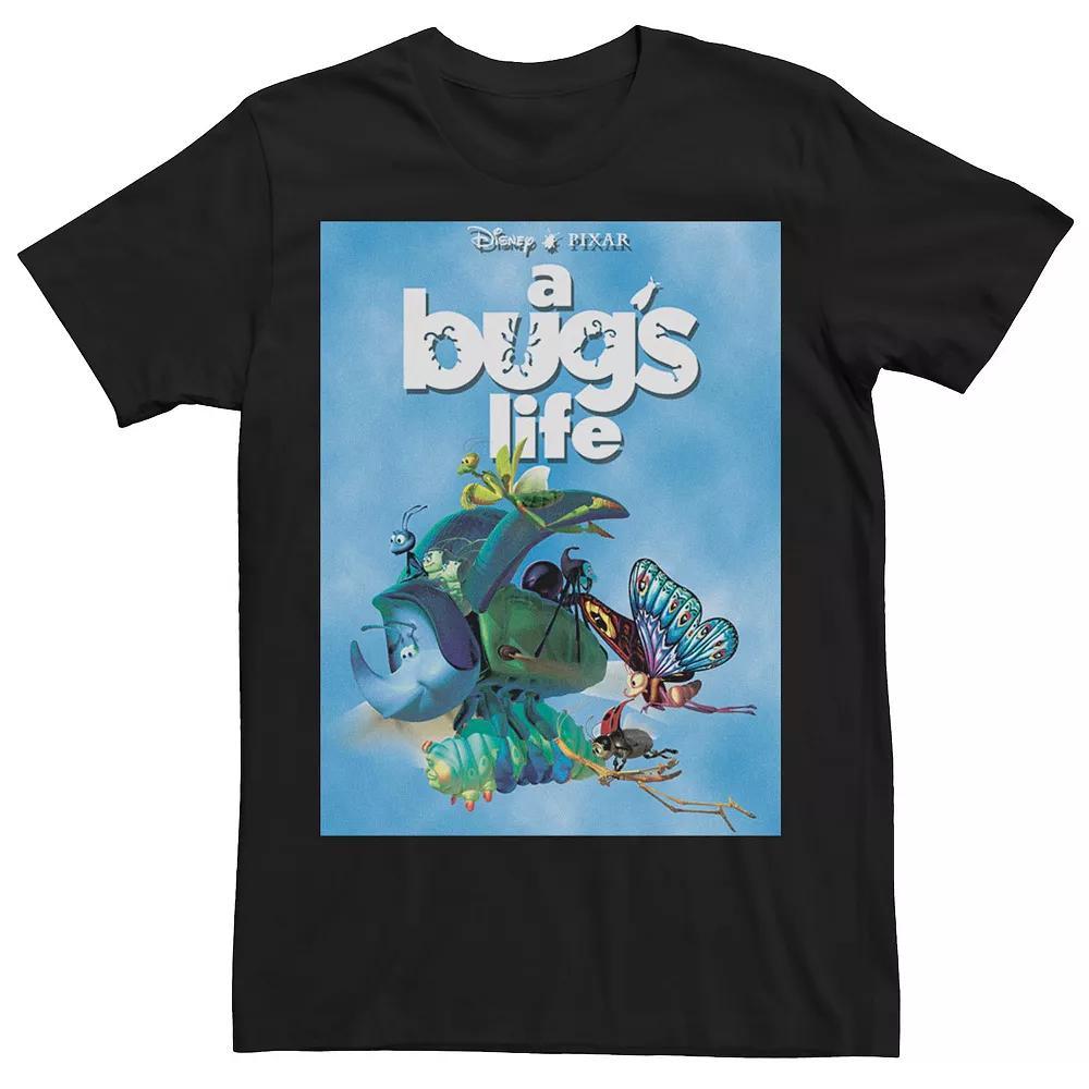 Disney / Pixar's A Bug's Life Men's Movie Poster Group Shot Tee, Size: Medium, Black Product Image