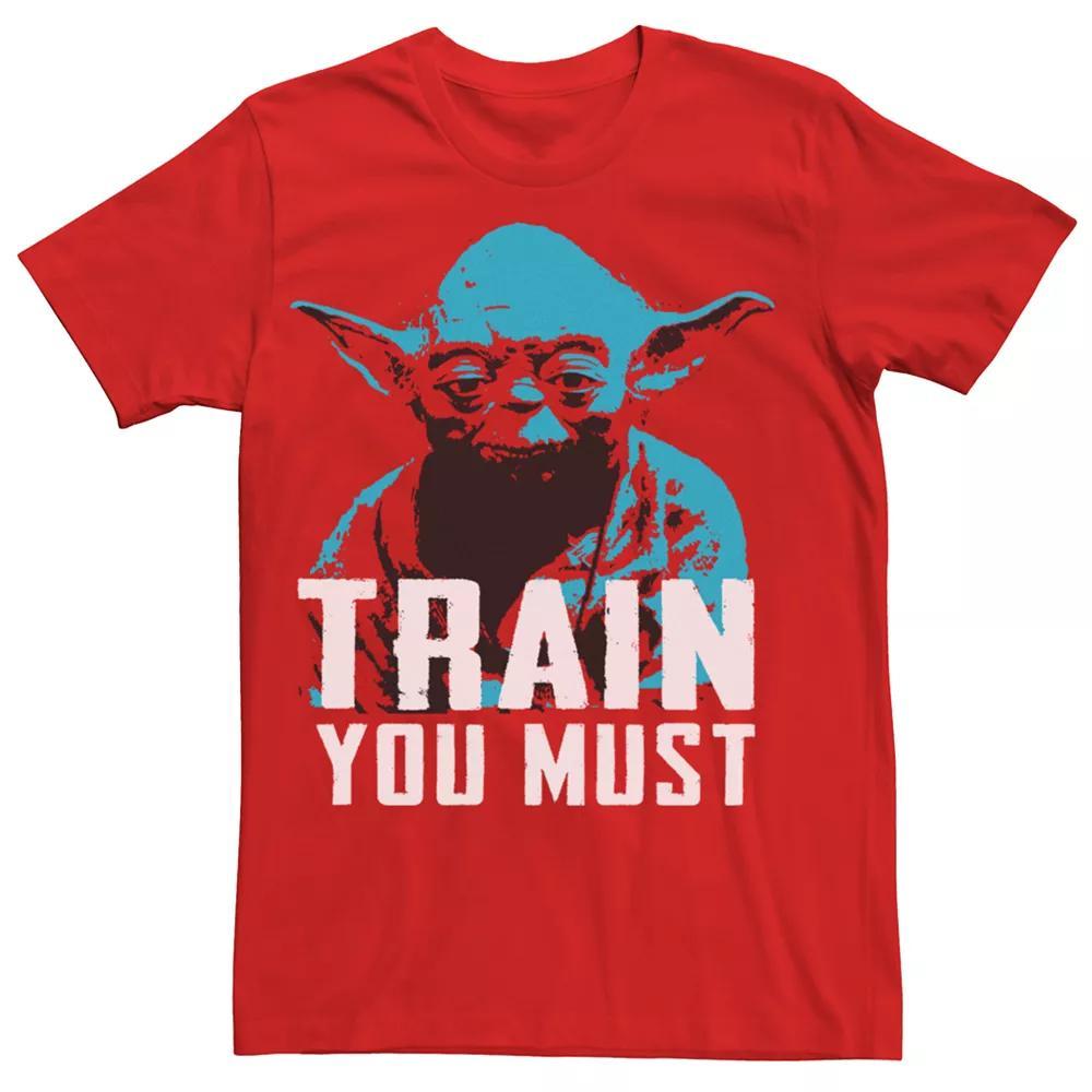 Men's The Empire Strikes Back Ep5 Lift You Must Tee, Size: XL, Red Product Image