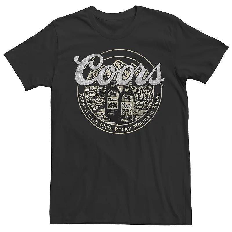Men's Cut Out Beach Graphic Tee, Size: Large, Grey Heather Product Image