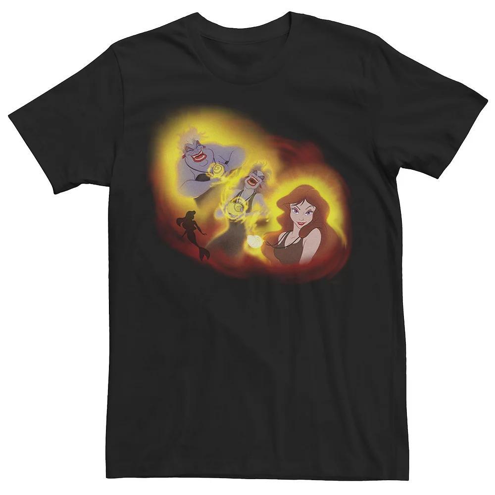Disney's The Little Mermaid Ursela Men's Transforms Tee, Size: XL, Black Product Image