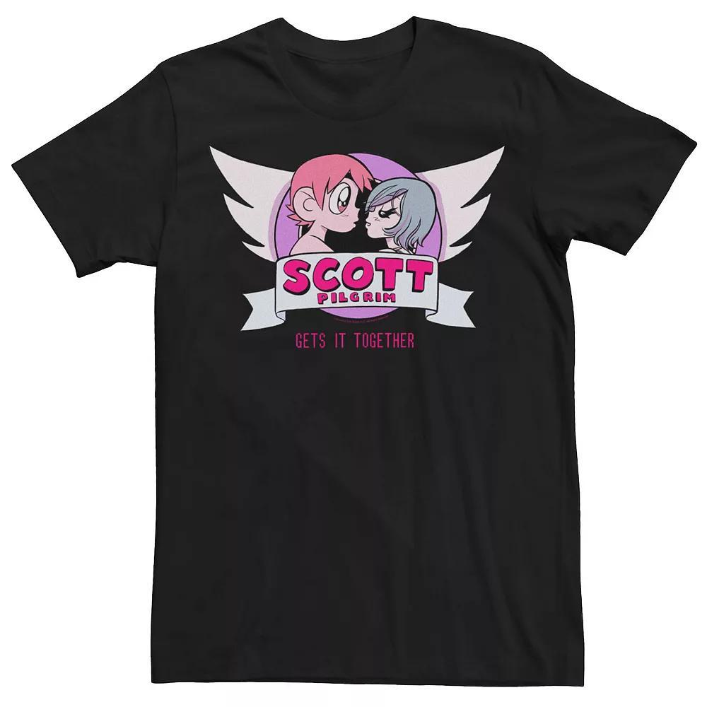 Men's Scott Pilgrim vs. the World Gets It Together Tee, Size: 3XL, Black Product Image
