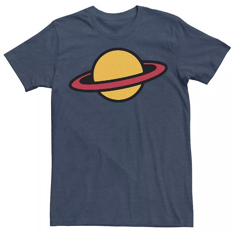 Men's Rugrats Chuckie Planet Costume Tee, Size: Small, Royal Grey Product Image