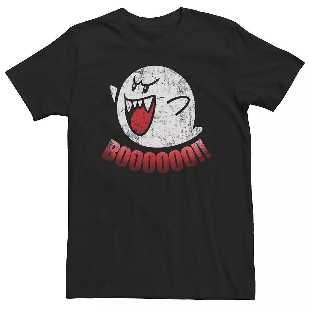 Big & Tall Nintendo Super Mario Boos Jump Scare Tee, Men's, Size: 3XL Tall, Black Product Image