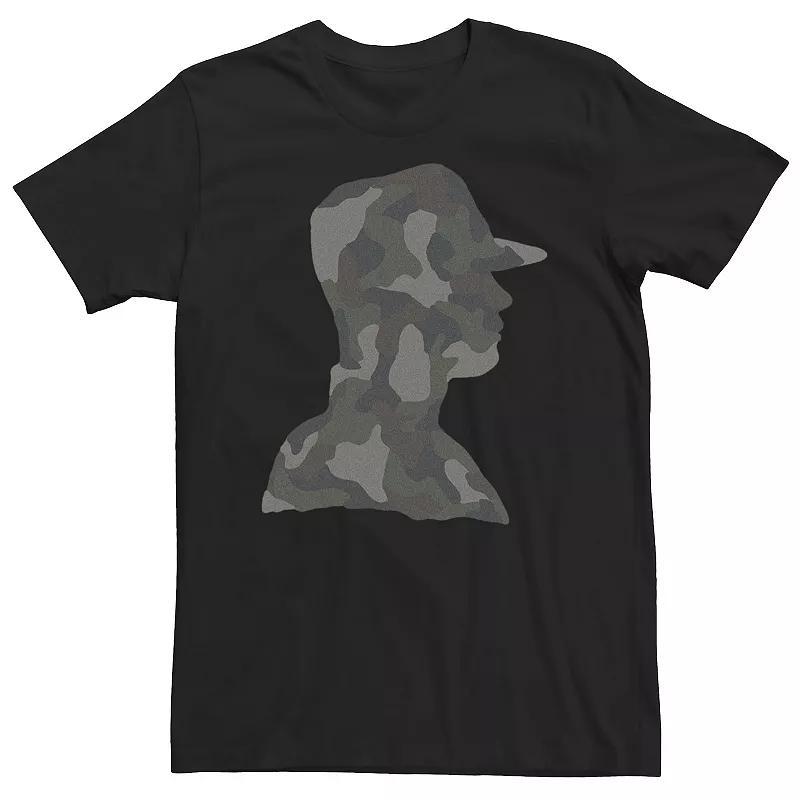 Men's Star Wars R2-D2 and C-3PO Floral Fill Silhouettes Tee, Size: XL, Black Product Image