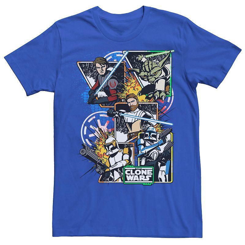 Mens Star Wars Darth Vader & Skywalker Rule Together Dual Tee Product Image