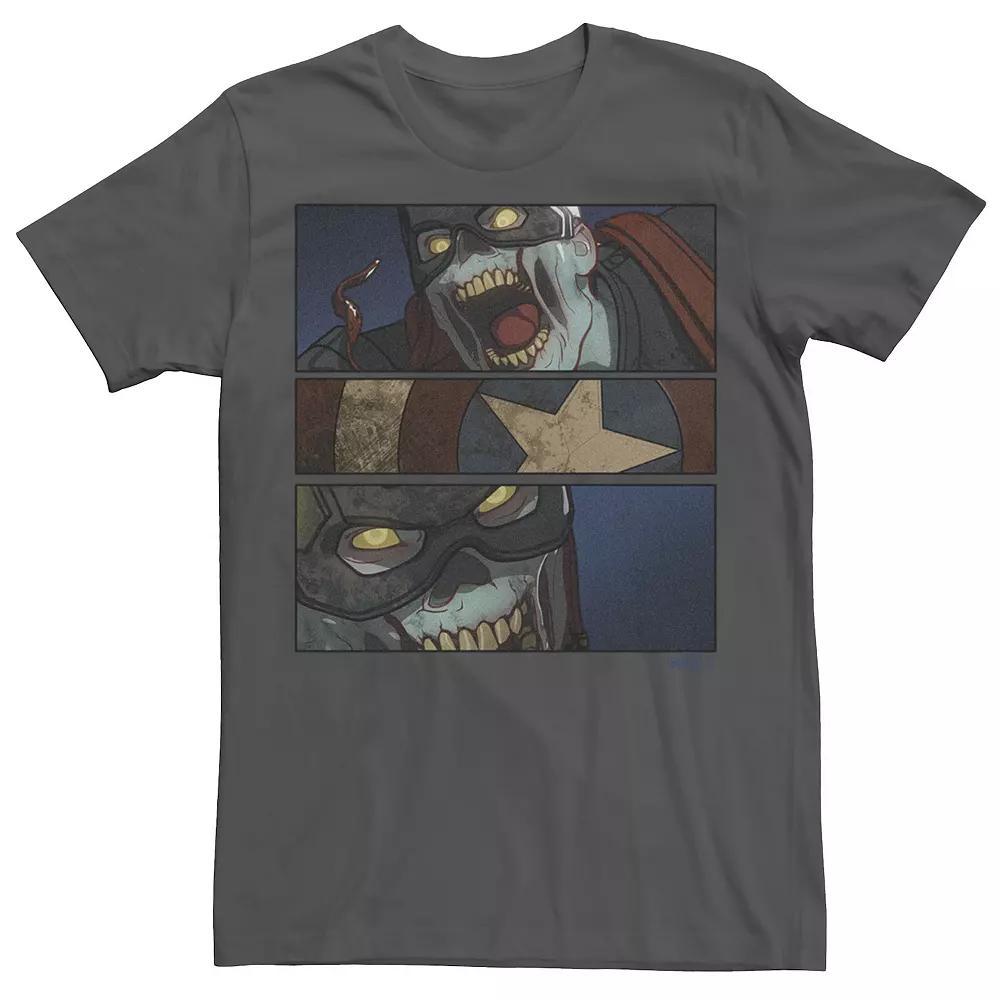Mens Bigfoot Forest Patrol Tee Shirt Blue Product Image
