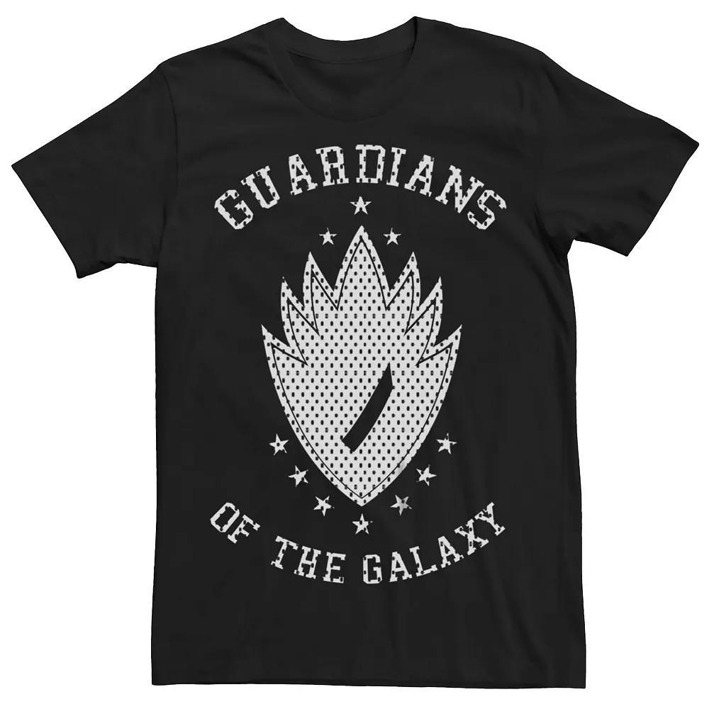 Men's Marvel Guardians Of The Galaxy Badge Logo Graphic Tee, Size: Large, Black Product Image