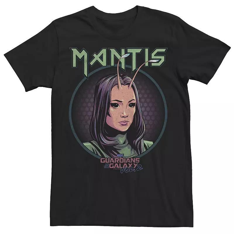 Men's Marvel Mantis Guardians of Galaxy 2 Circle Graphic Tee, Size: Medium, Black Product Image