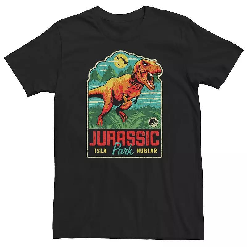Men's Star Wars: The Mandalorian Neon Shield Tee, Size: Small, Blue Product Image