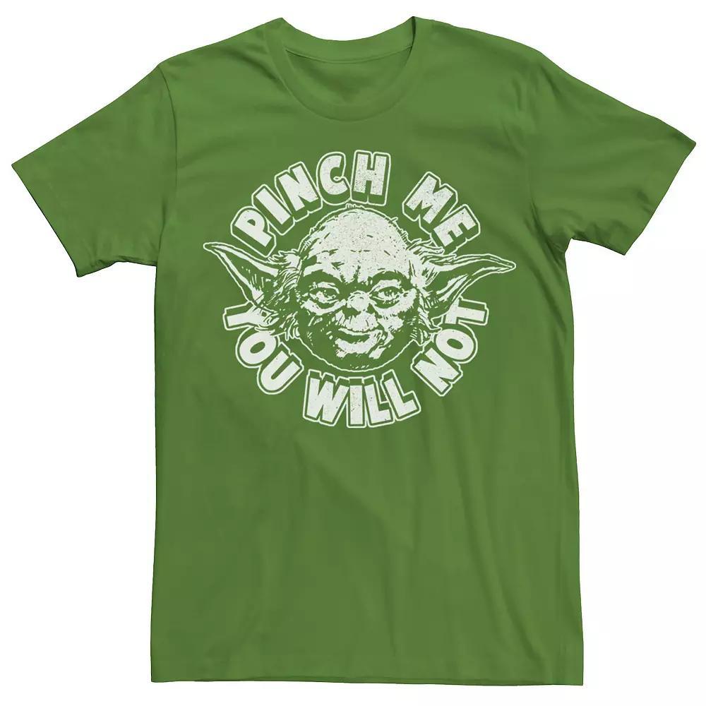 Men's Star Wars Yoda Pinch Me You Will Not Tee, Size: XXL, Kelly Product Image
