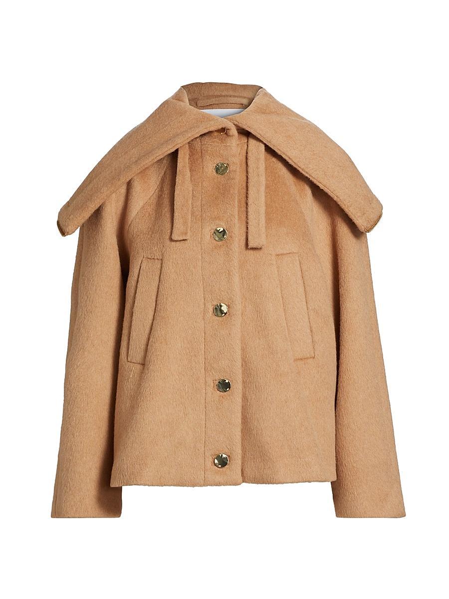 Womens Double Face Wool Jacket Product Image