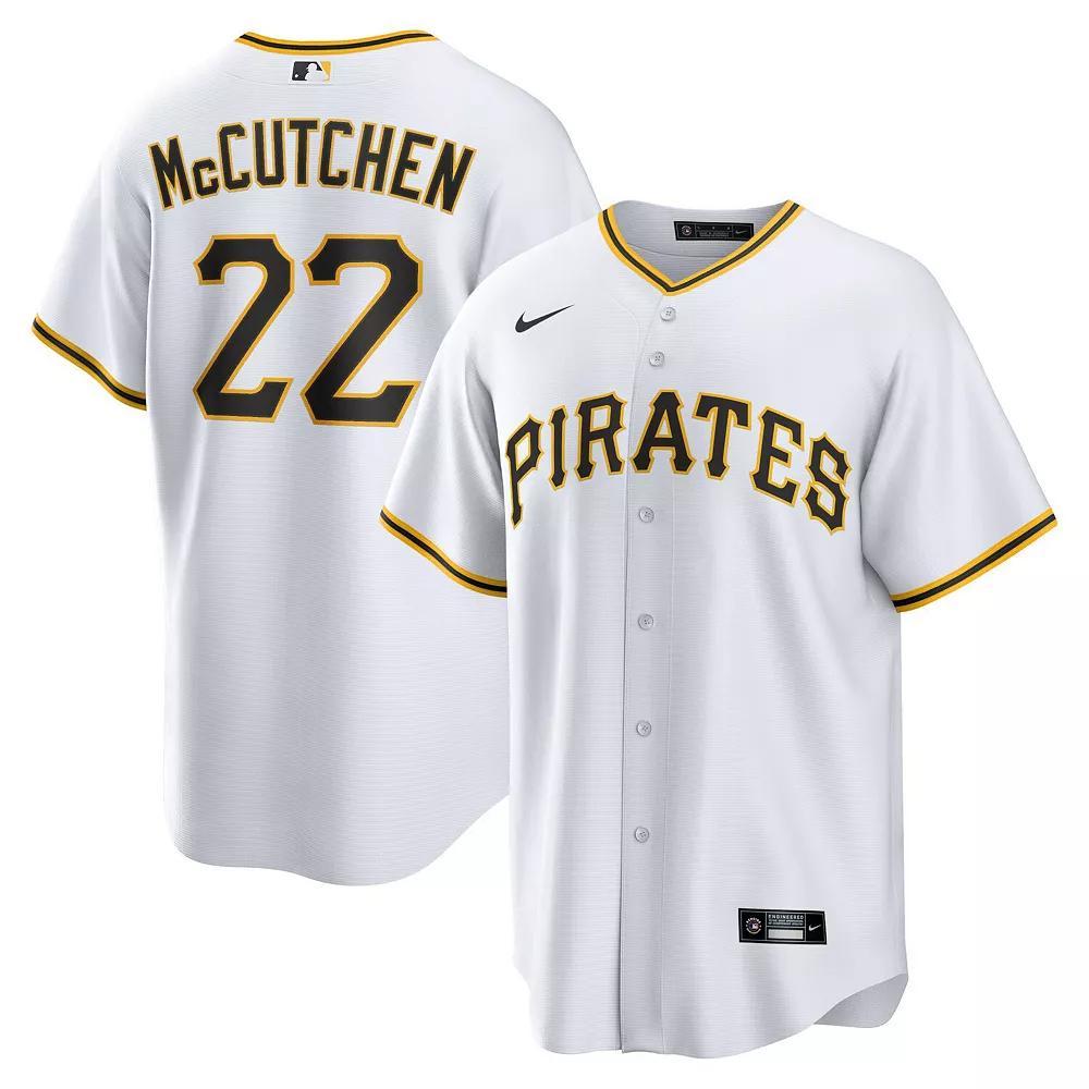 Men's Nike Andrew McCutchen White Pittsburgh Pirates Replica Player Jersey, Size: XL Product Image