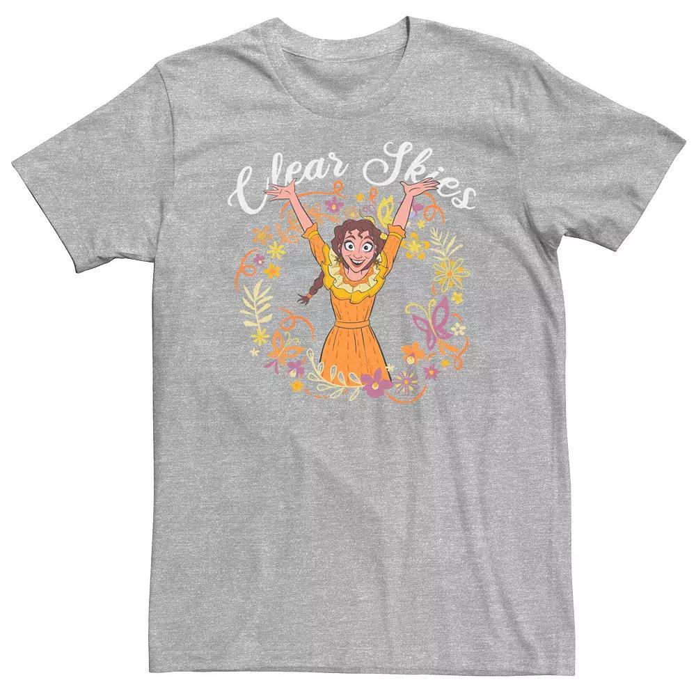 Big & Tall Disney Encanto Pepa Clear Skies Tee, Men's, Size: 3XL, Athletic Grey Product Image