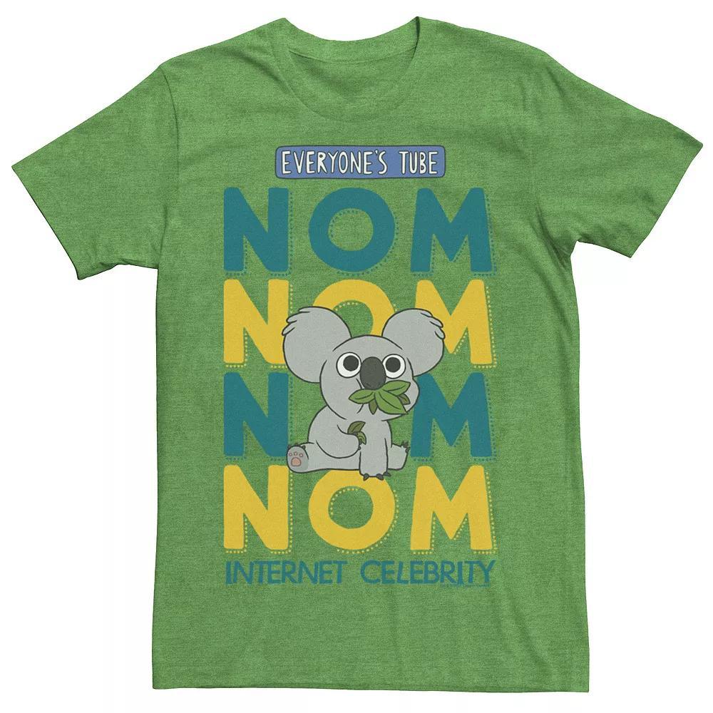 Men's Cartoon Network We Bare Bears Nom Nom Internet Celebrity Graphic Tee, Size: XL, Silver Product Image