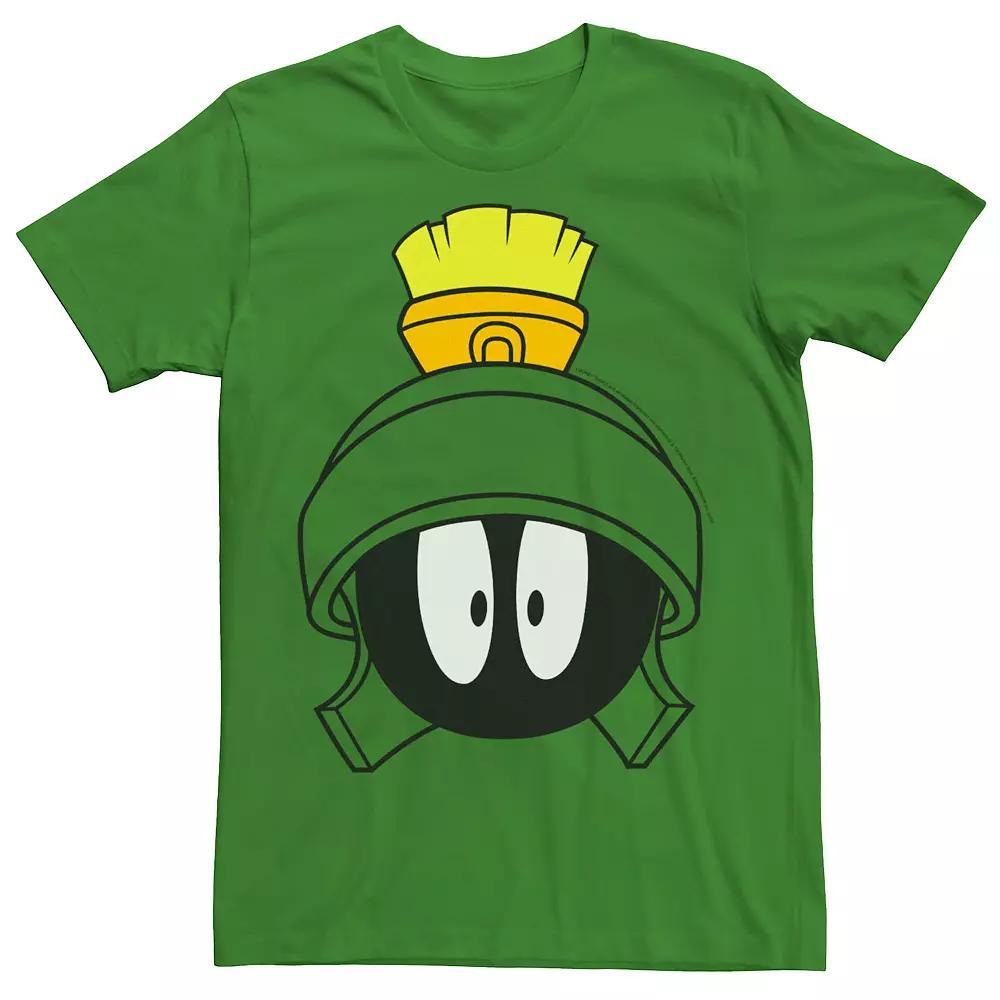 Mens Looney Tunes Vintage Marvin Martian Face Graphic Tee Product Image