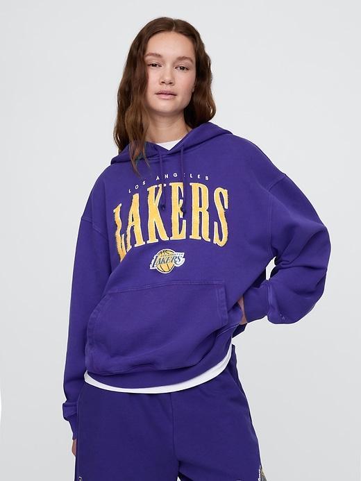 NBA Los Angeles Lakers Logo Heavyweight Hoodie Product Image