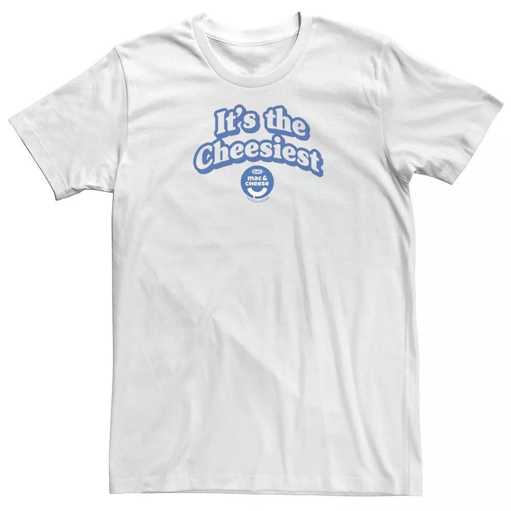 Men's Kraft Mac & Cheese It's The Cheesiest Graphic Tee, Size: XL, White Product Image