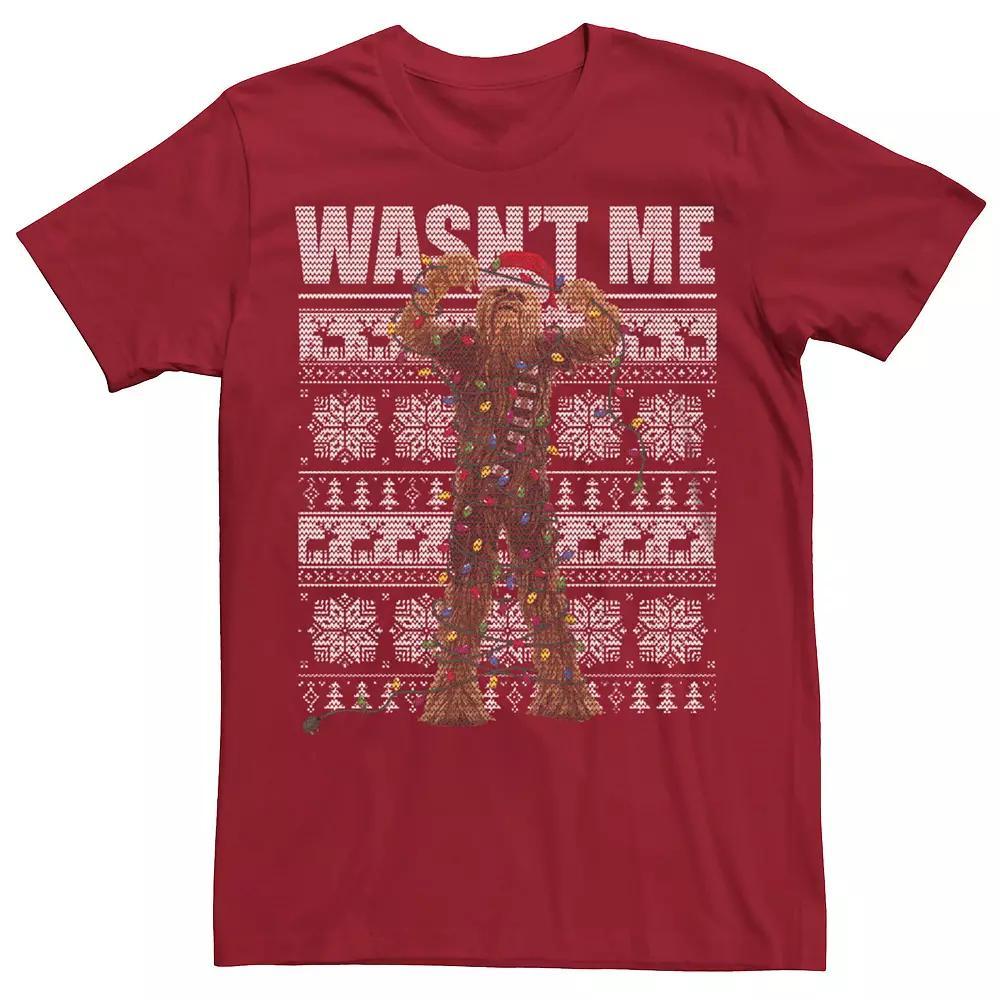 Men's Star Wars Hoth Sweet Hoth Battle Ugly Christmas Tee, Size: Small, Royal Product Image