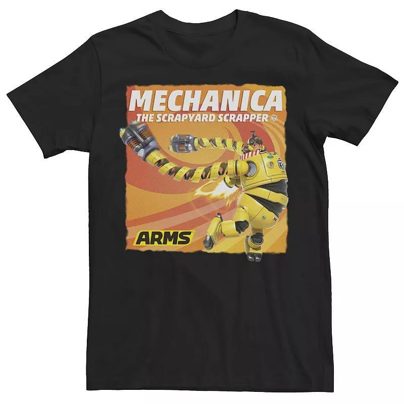 Men's Ben 10 Tech Logo Fill Tee, Size: 3XL, Black Product Image