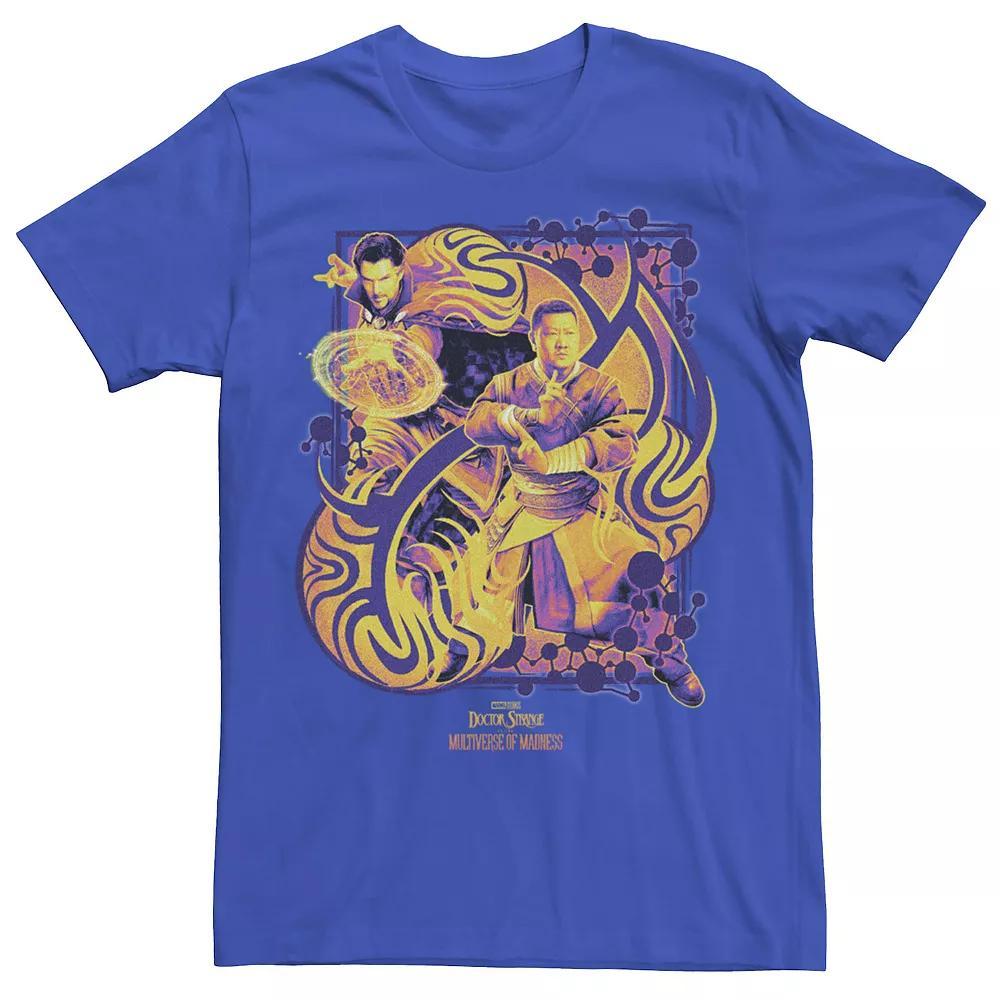 Big & Tall DC Comics Wonder Woman 1984 Gold Suit Clouds Portrait Tee, Men's, Size: LT, Blue Product Image