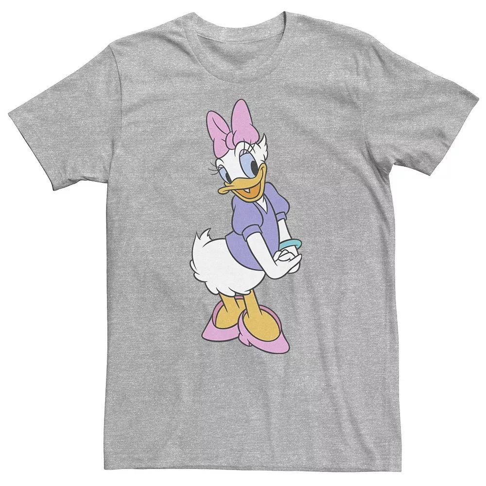 Big & Tall Disney Daisy Duck Traditional Pose Tee, Men's, Size: 4XL Tall, Athletic Grey Product Image