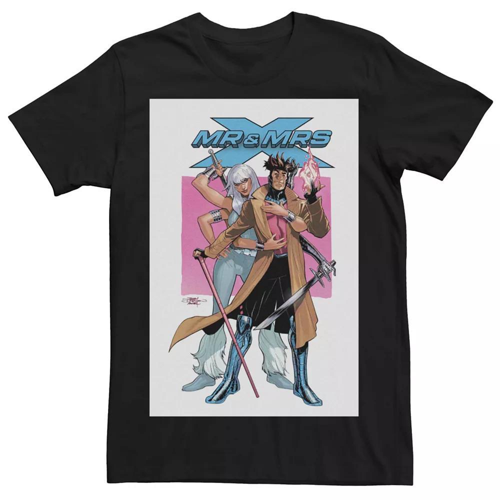 Men's Marvel Mr and Mrs X #8 Comic Cover Tee, Size: XL, Black Product Image