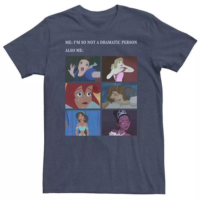 Men's Disney's Beauty And The Beast Distressed Poster Tee, Size: Large, Black Product Image