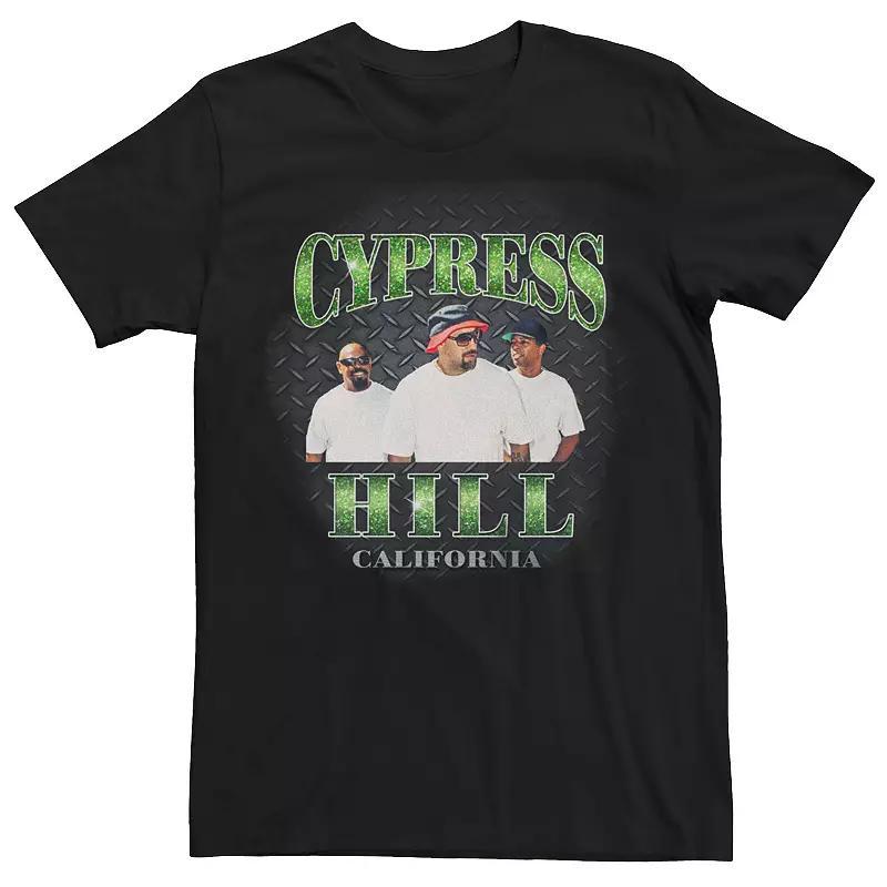 Men's Epic Rights Retro Green Cyprees Hill California Tee, Size: Medium, Black Product Image