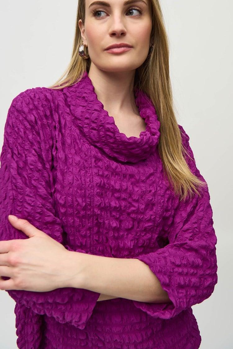 Woven Jacquard Boxy Top- Empress Product Image