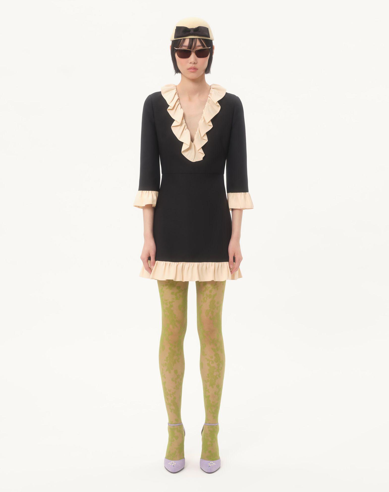 Crepe Couture Short Dress  Product Image